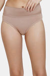 Zivame High Rise Full Coverage Tummy Tucker Hipster Panty (Pack of 2) - Assorted — thumbnail 6